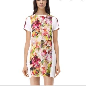 Club Monaco Melanie tropical silk dress - Size 0
